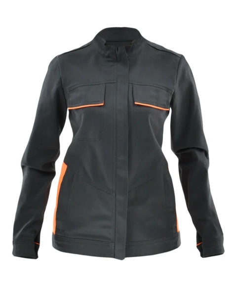 Bluza HERA Grafitowy Pomarańczowy odblaskowy