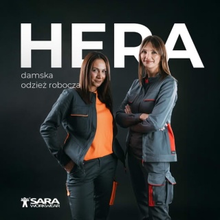 Bluza HERA Szary Czerwony