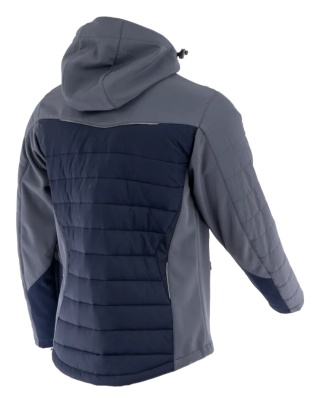 Kurtka hybrydowa COMFORT WINTER Szary Granatowy