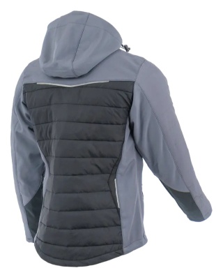 Kurtka hybrydowa COMFORT WINTER Szary Czarny