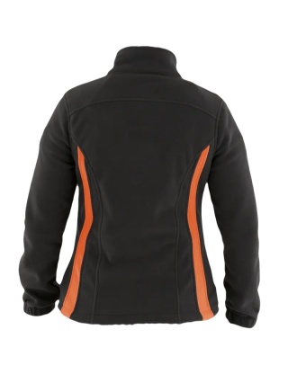 Polar WOMAN PLUS Grafitowy Pomarańczowy odblaskowy