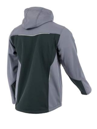 Softshell COMFORT PLUS Szary Czarny