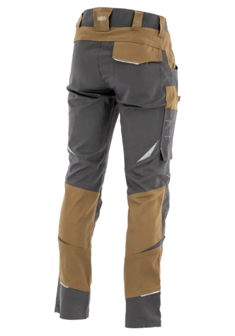 Spodnie do pasa COTTONFLEX Charcoal Brązowy