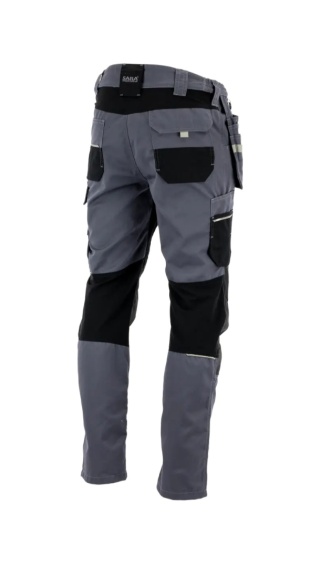 Spodnie do pasa monterskie MONTER Petrol Czarny