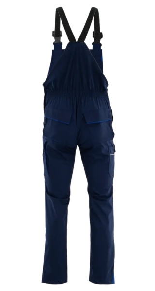 Spodnie ogrodniczki KING FLEX Granatowy Niebieski Royal Box