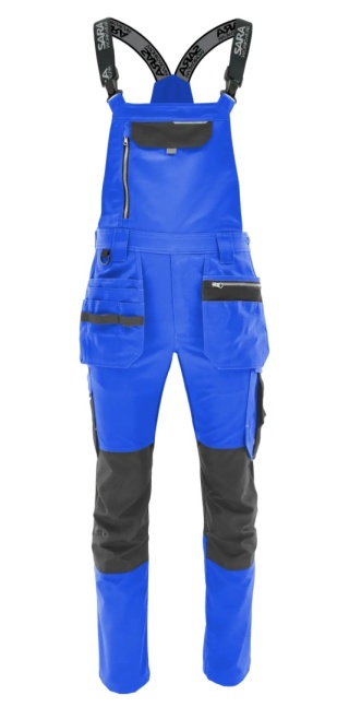 Spodnie ogrodniczki monterskie MONTER New Azzuro Charcoal