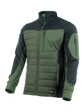 Bluza hybrydowa COMFORT PLUS Oliwkowy Czarny