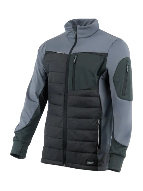 Bluza hybrydowa COMFORT PLUS Czarny Szary