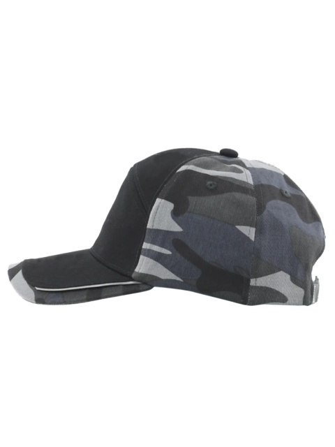 Czapka letnia STANDARD PLUS Szary Camo Czarny