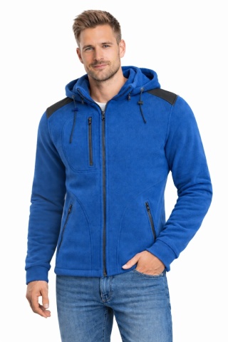 Polar FLRA 340 HOODED ROYAL BLUE / BLACK