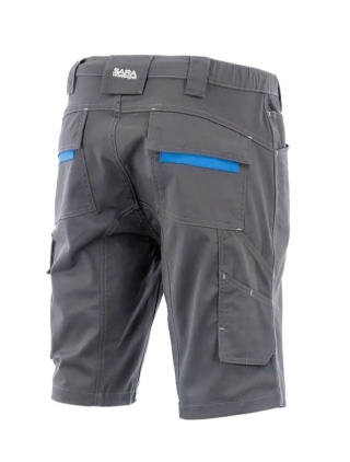 Spodnie krótkie ACTIFLEX Charcoal New Azzuro