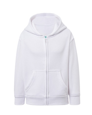 Bluza KID HOODED SWEATSHIRT - WHITE