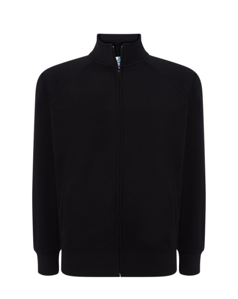 FULL ZIP SWEATSHIRT BLACK