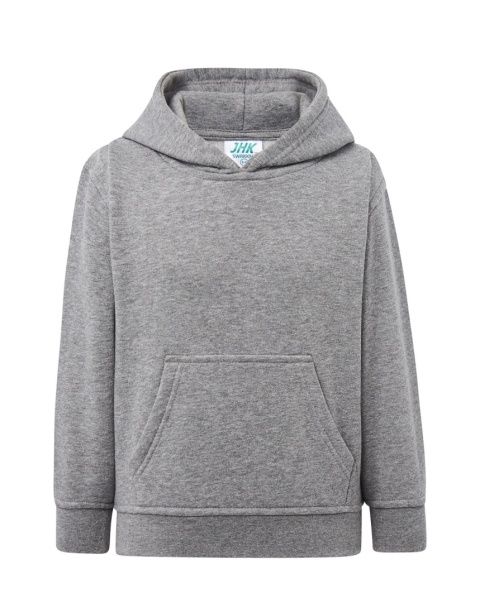 KID SWEATSHIRT KANGAROO GREY MELANGE