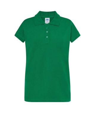 Polo damskie POPL 200 KELLY GREEN