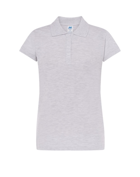 Polo damskie POPL 200 ASH MELANGE