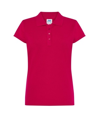 Polo damskie POPL 200 RASPBERRY