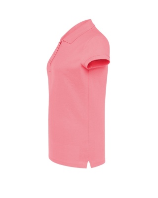 Polo damskie POPL 200 PINK CIEMNY