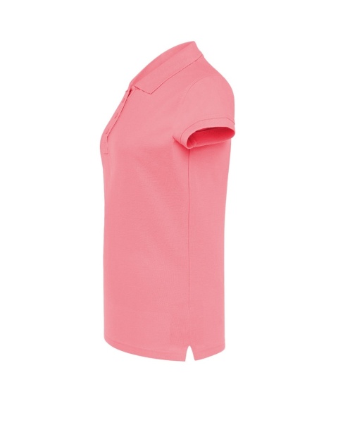 Polo damskie POPL 200 PINK CIEMNY