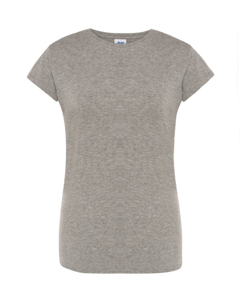 T-shirt damski TSRLPRM - GREY MELANGE