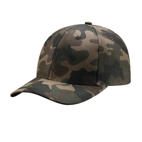 Czapka sześciopanelowa CZA006 - CAMOUFLAGE