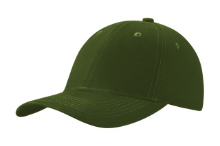 Czapka sześciopanelowa CZA006 - FOREST GREEN
