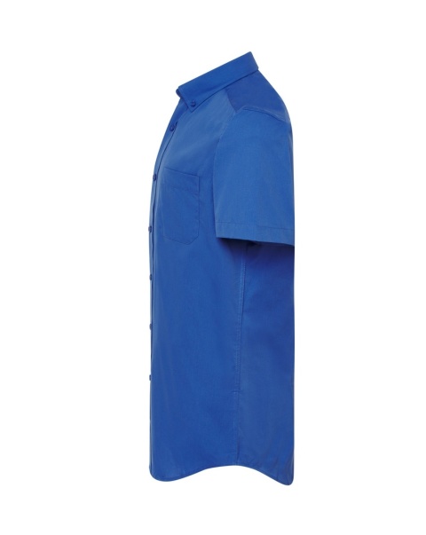 Koszula męska z krótkim rękawem SHAOXFSS ROYAL BLUE