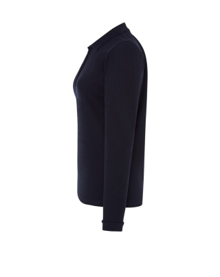 Polo damskie z długim rękawem POPL 200 LS NAVY