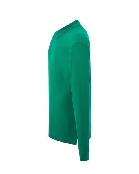Polo męskie z długim rękawem PORA 210 LS KELLY GREEN