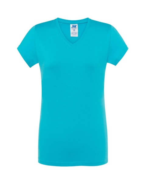 REGULAR LADY COMFORT V-NECK - TURQUOISE
