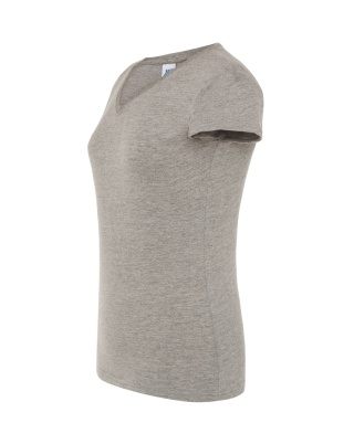 REGULAR LADY COMFORT V-NECK - GREY MELANGE