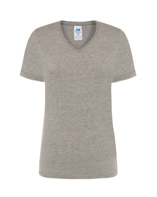 REGULAR LADY COMFORT V-NECK - GREY MELANGE