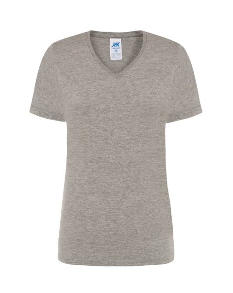 REGULAR LADY COMFORT V-NECK - GREY MELANGE