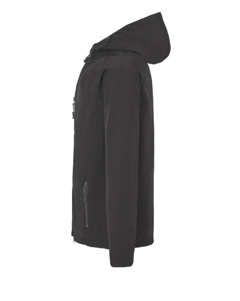 SOFTSHELL JACKET HOODED MAN - NAVY