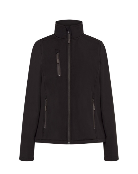 SOFTSHELL JACKET LADY - BLACK