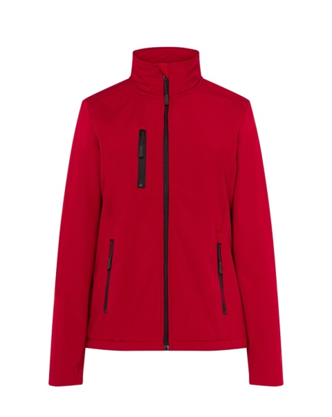 SOFTSHELL JACKET LADY - RED