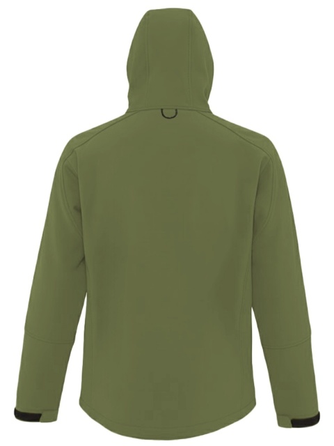 SOFTSHELL WINDSTORM HOODED MAN - MILITARY (KHAKI)