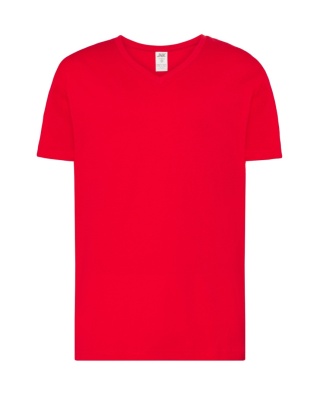 T-Shirt V-neck TSUA PICO RED