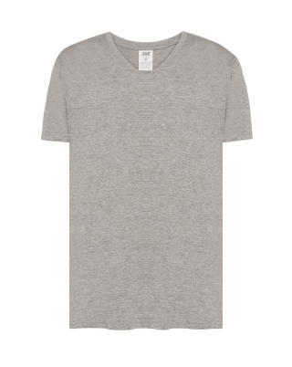 T-Shirt V-neck TSUA PICO GREY MELANGE