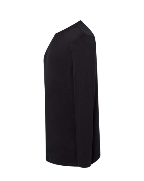 T-Shirt męski z długim rękawem - BLACK