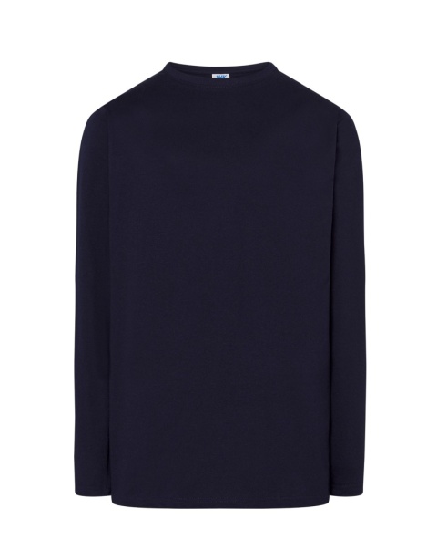 T-Shirt męski z długim rękawem TSRA150LS - NAVY