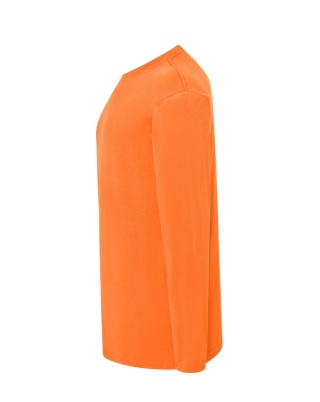 T-Shirt męski z długim rękawem TSRA150LS - ORANGE