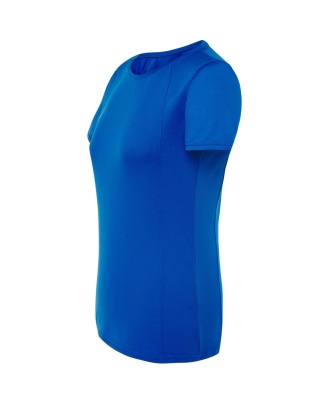 T-shirt damski sportowy - SPORT T-SHIRT LADY - ROYAL BLUE
