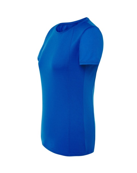 T-shirt damski sportowy - SPORT T-SHIRT LADY - ROYAL BLUE