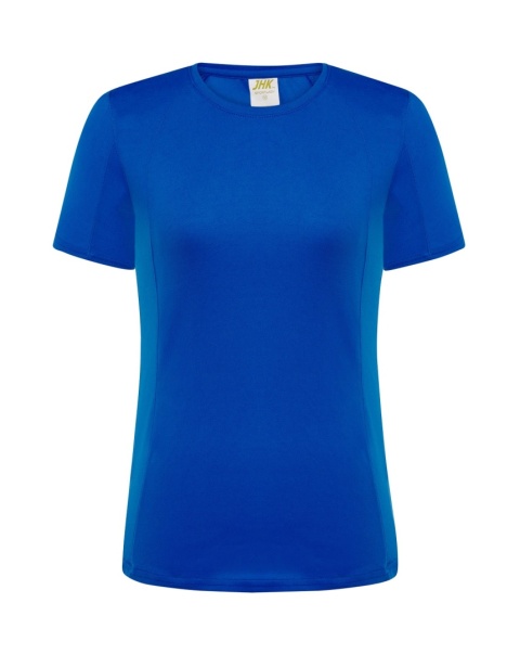 T-shirt damski sportowy - SPORT T-SHIRT LADY - ROYAL BLUE