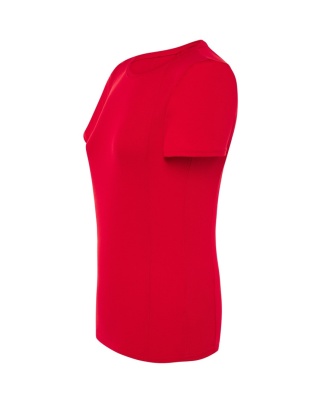 T-shirt damski sportowy - SPORT T-SHIRT LADY - RED