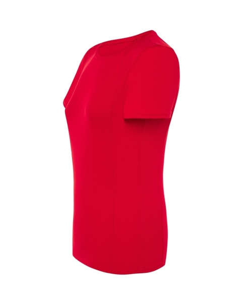 T-shirt damski sportowy - SPORT T-SHIRT LADY - RED