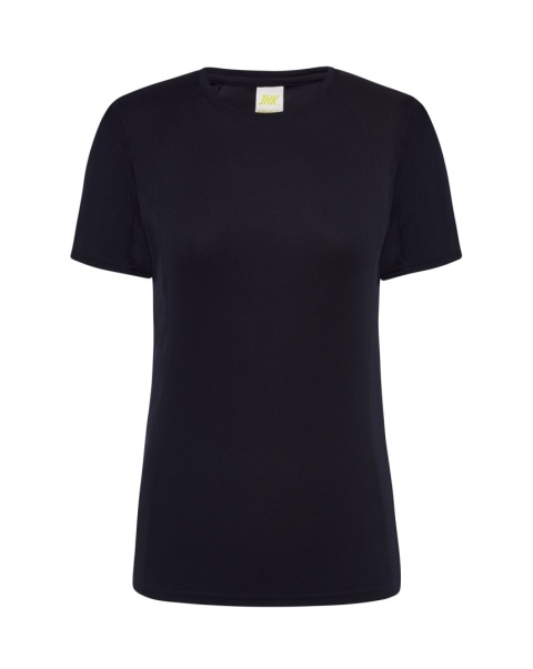 T-shirt damski sportowy - SPORT T-SHIRT LADY - NAVY