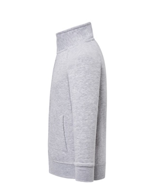 BLUZA KID FULL ZIP SWEATSHIRT - ASH