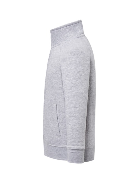 BLUZA KID FULL ZIP SWEATSHIRT - ASH